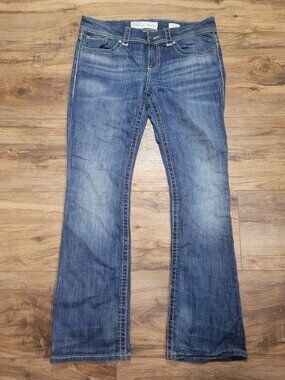 BKE Buckle Culture Bootcut Jeans Women's 31x31.5 Medium Wash Denim